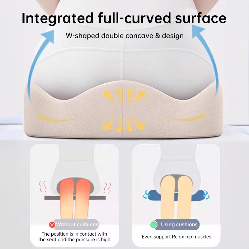 Memory foam car seat cushion. Ergonomic support. eprolo