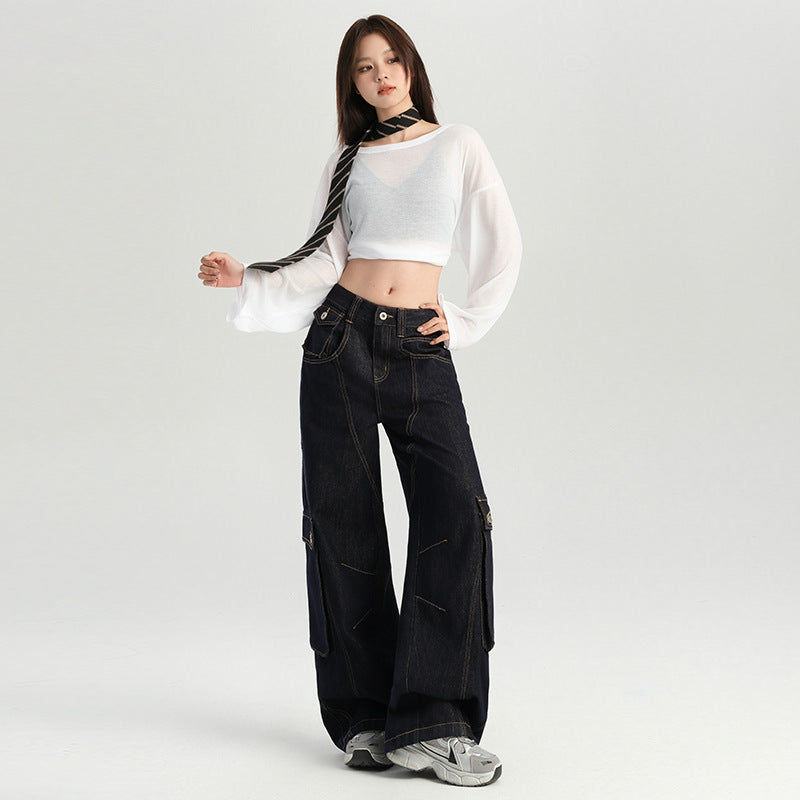 Multi-Pocket Cargo Jeans eprolo