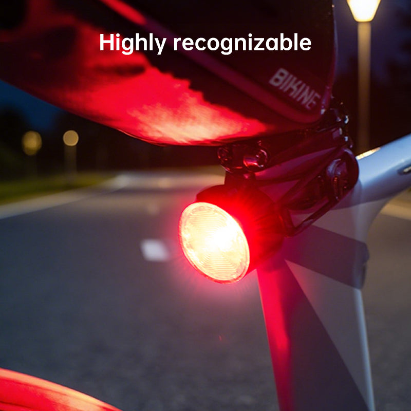Red & White LED Bike Rechargeable Flashlight eprolo