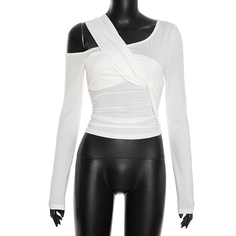 Twisted long sleeved top eprolo