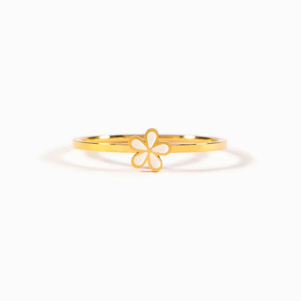 Enamel Flower Ring eprolo