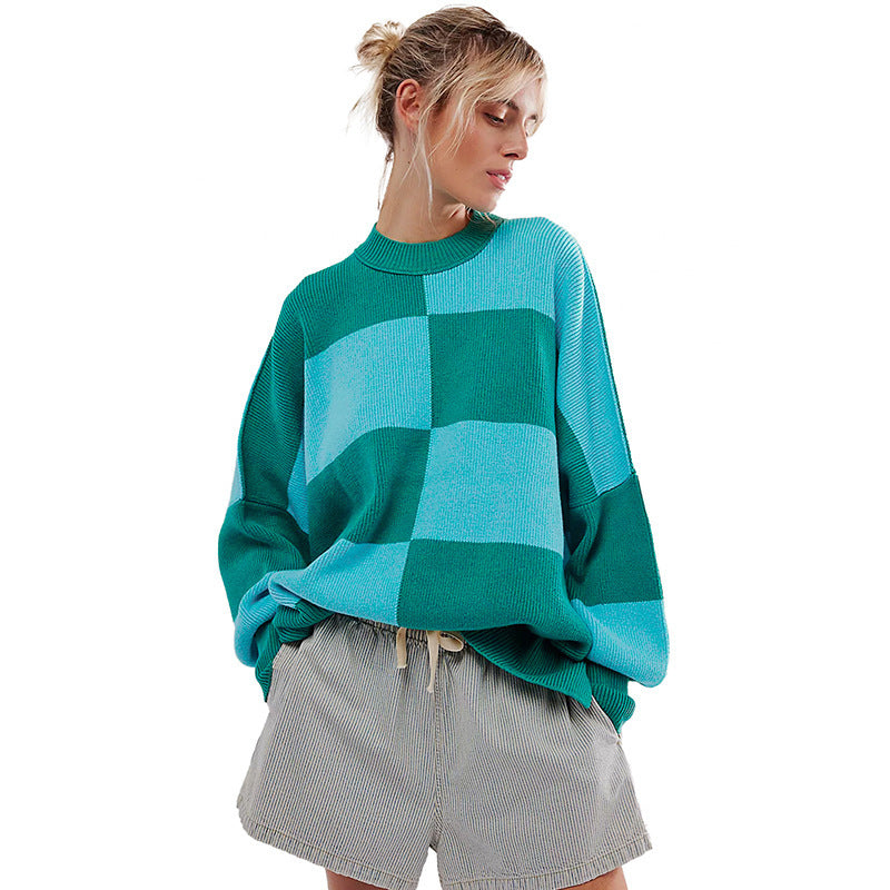 Drop Shoulder Knit Sweater eprolo