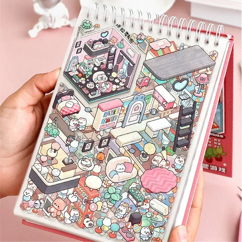 DIY 3D Sticker Book eprolo