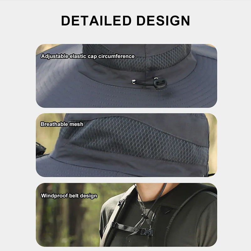 Solar fan hat eprolo