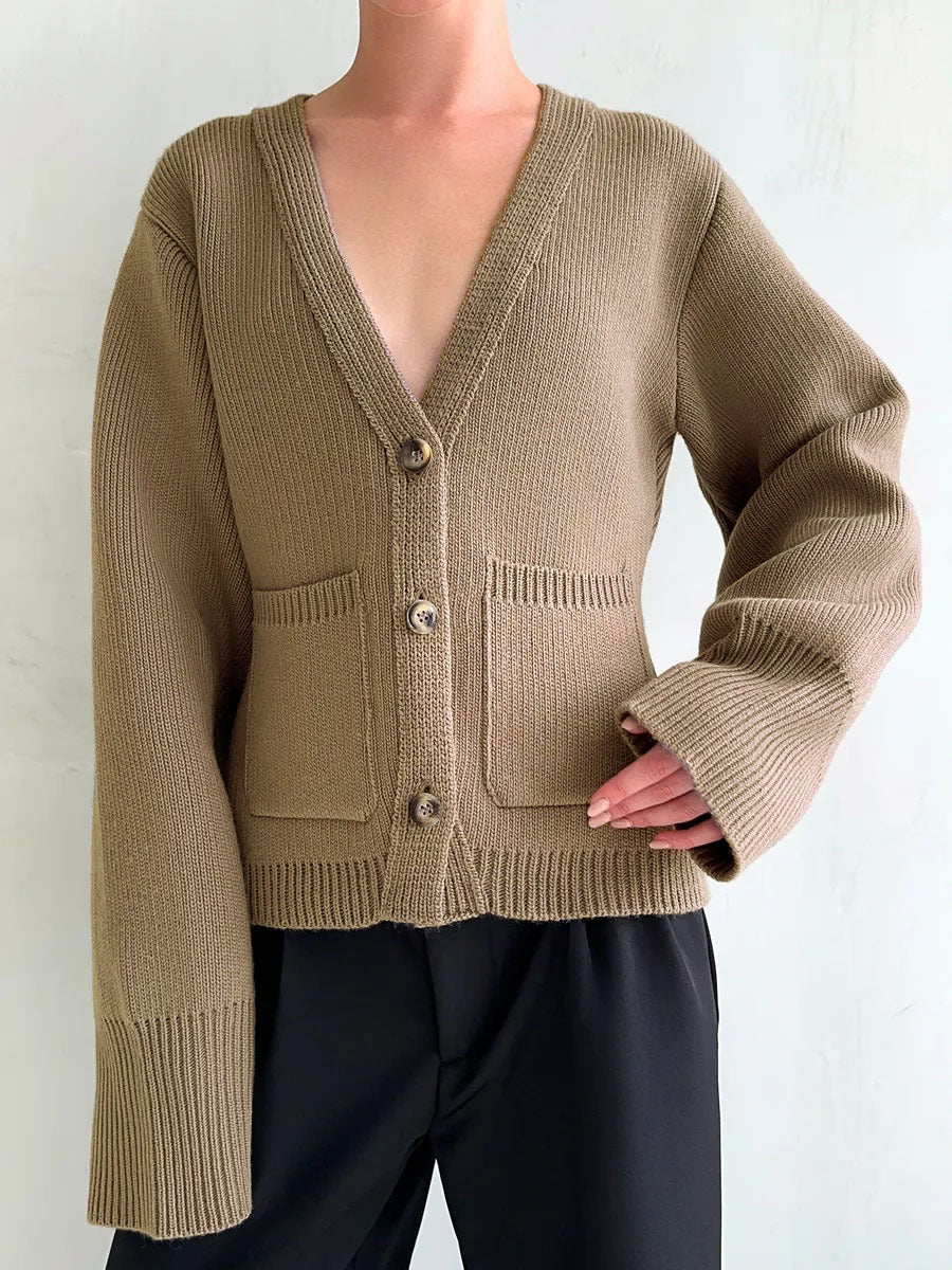 V-neck Cardigan