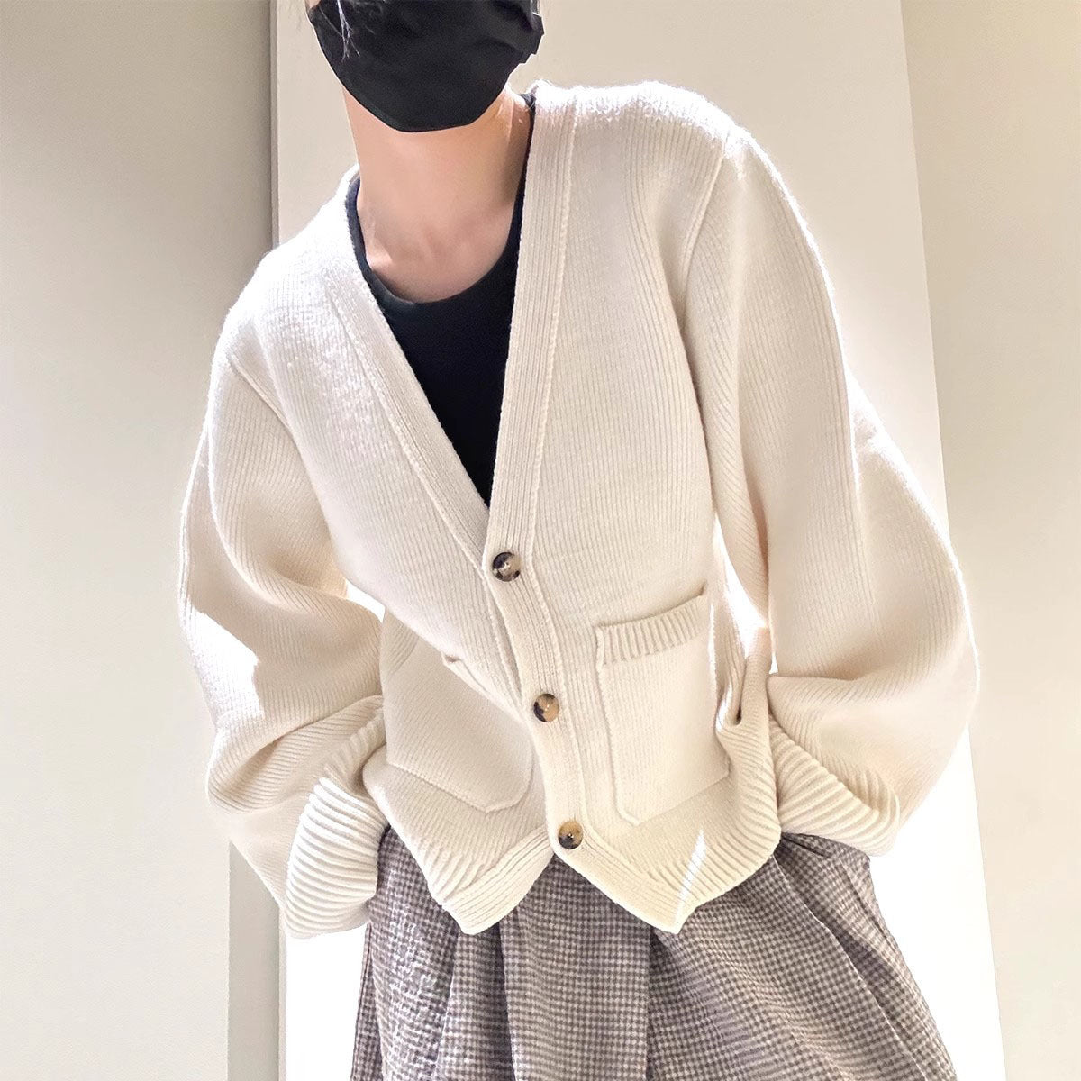 V-neck Cardigan