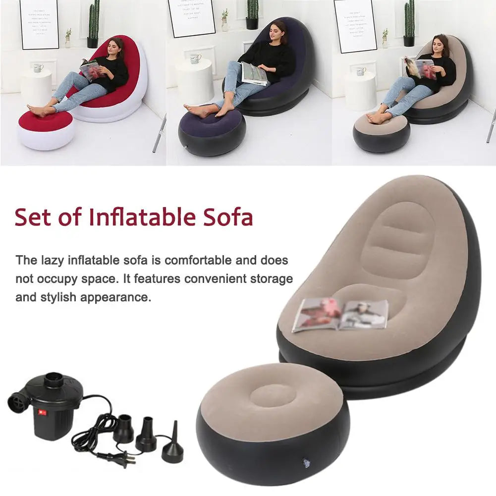 Inflatable Air Mattress Sofa Deck Chair eprolo