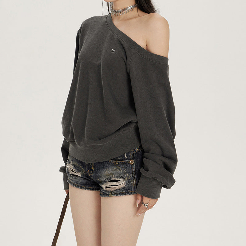 Off-Shoulder Sweatshirt eprolo