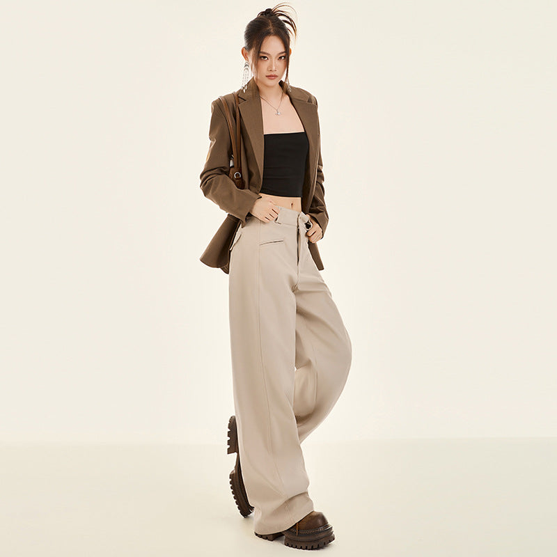 Wide-Leg Suit Pants eprolo
