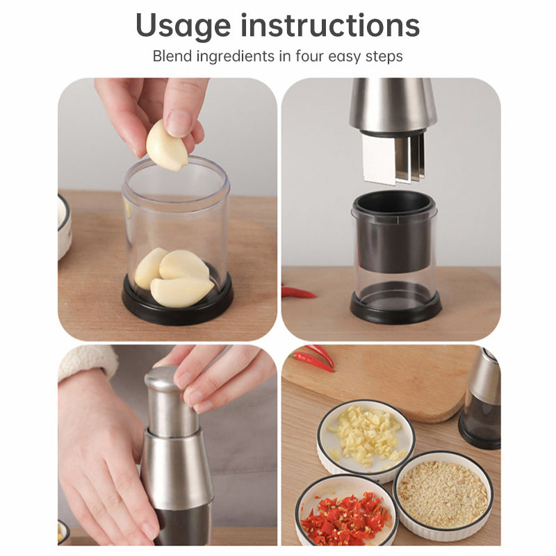 Stainless Steel Manual Kitchen Chopper eprolo