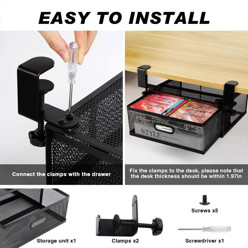Under-desk drawer eprolo