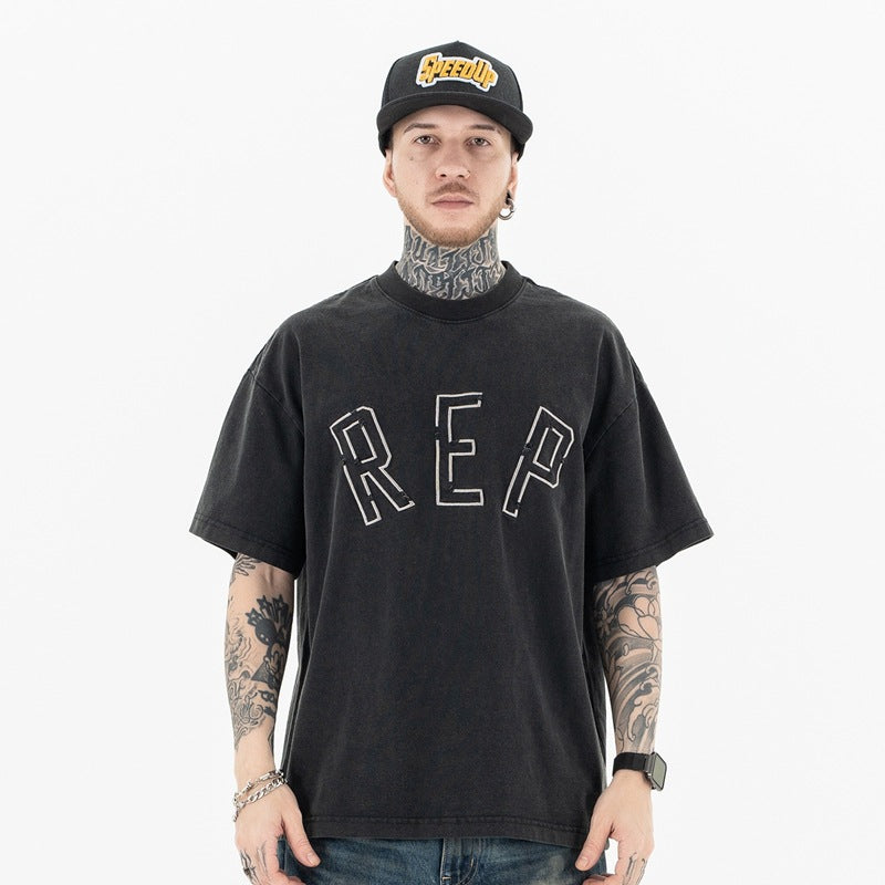 REP Vintage Crew Neck T-Shirt eprolo