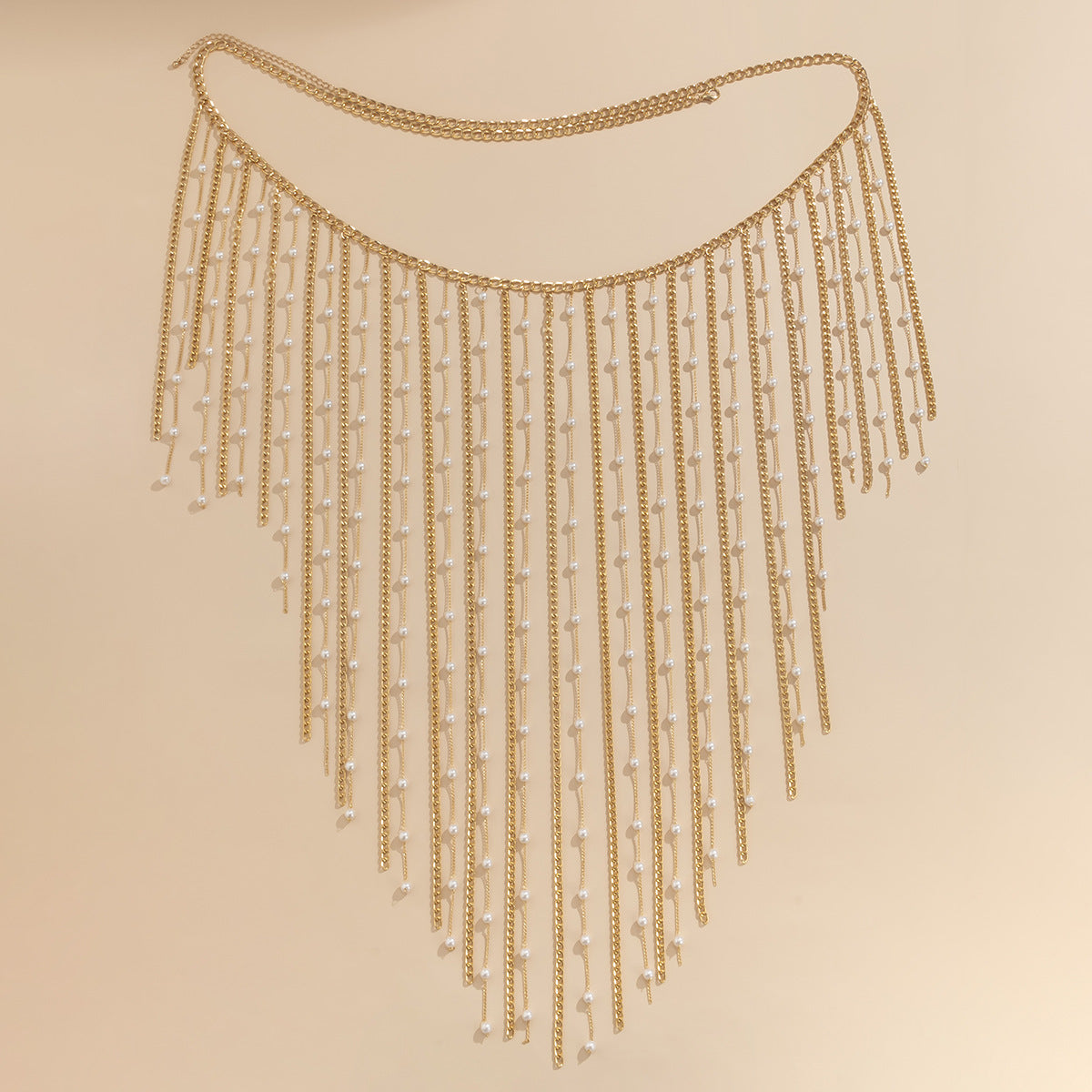 Fashionable tassel pearl chain eprolo