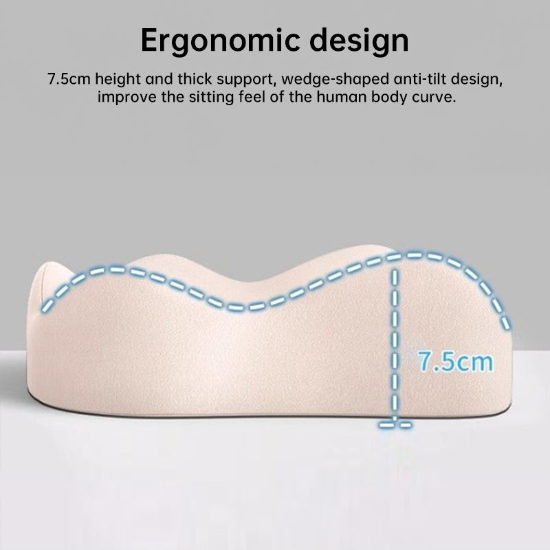 Memory foam car seat cushion. Ergonomic support. eprolo