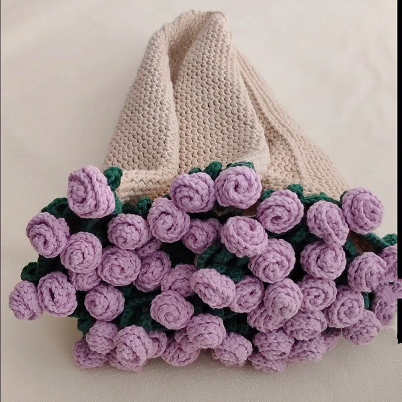 60cm Creative Rose Bouquet Blanket eprolo