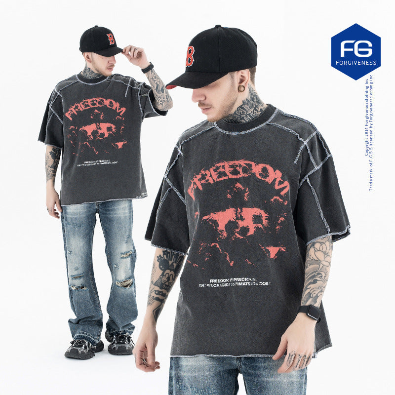 Retro Short Sleeve T-Shirt eprolo