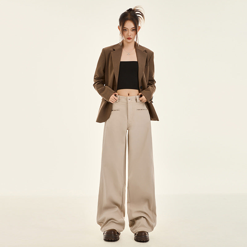 Wide-Leg Suit Pants eprolo