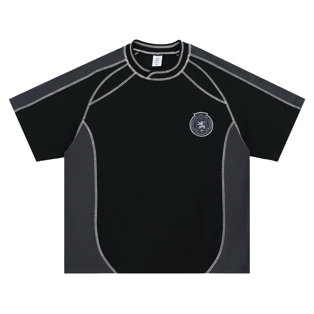 Topstitching Short Sleeve T-Shirt eprolo