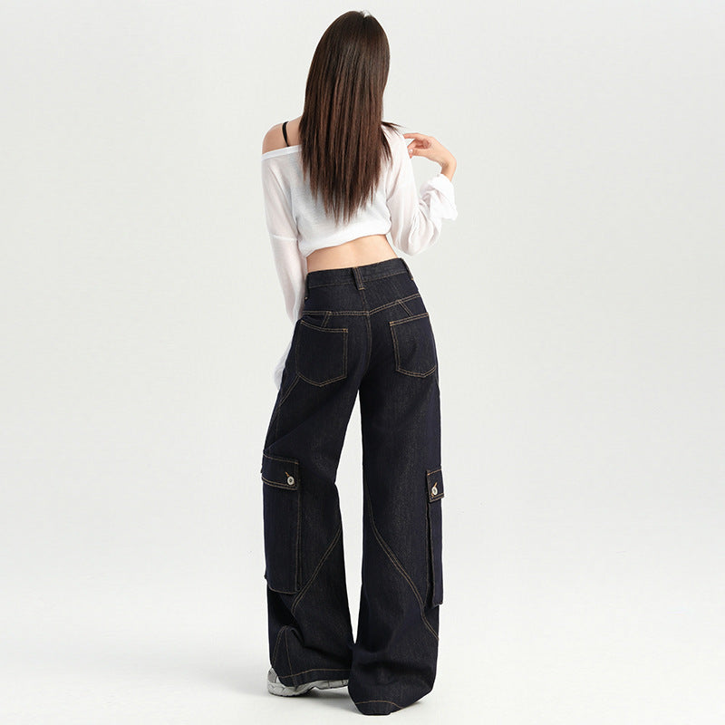 Multi-Pocket Cargo Jeans eprolo