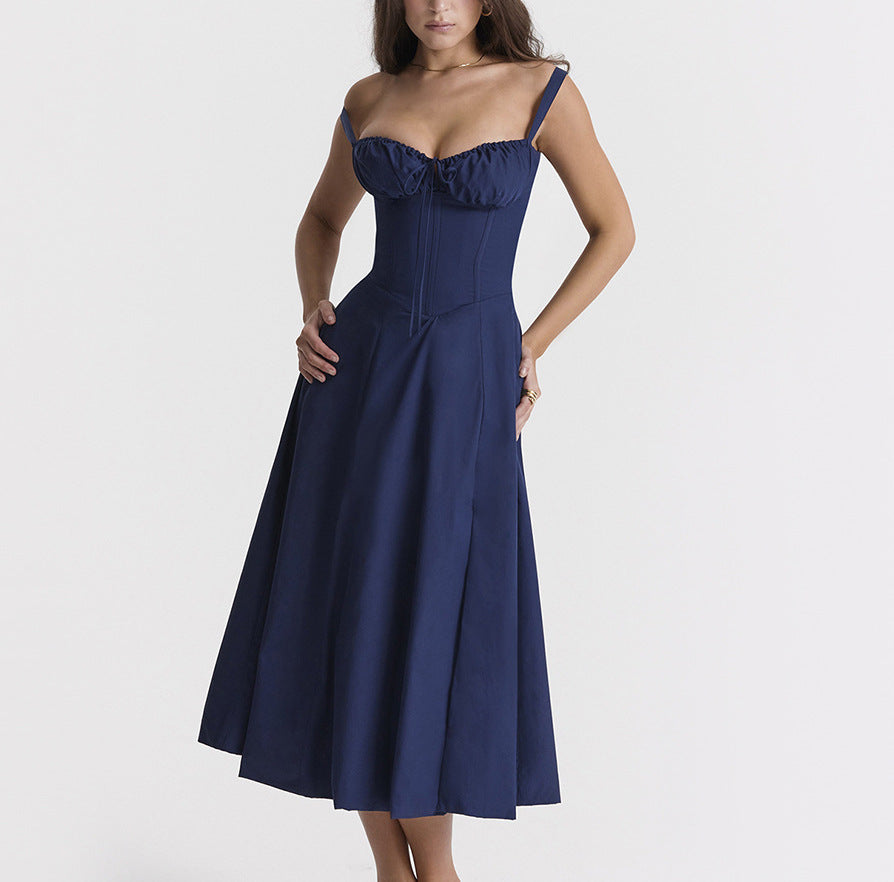 Maxi floral slip backless Dress eprolo