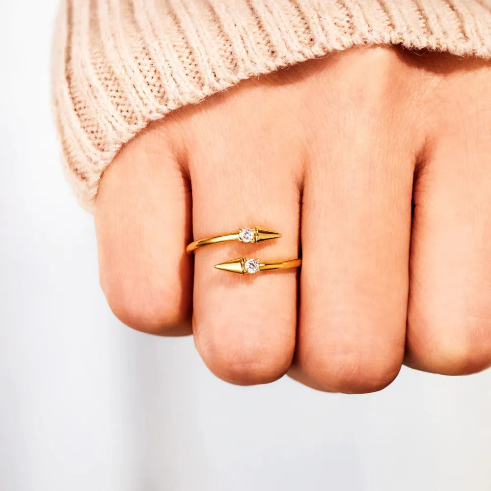 Inlaid Zircon Ring eprolo