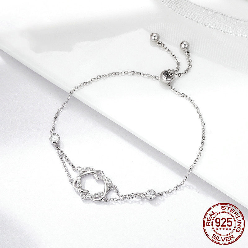Pure Love Silver Bracelet