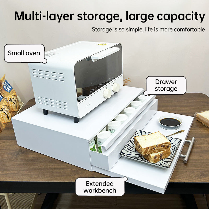 Coffee Station/Microwave stand with pull-out drawer eprolo