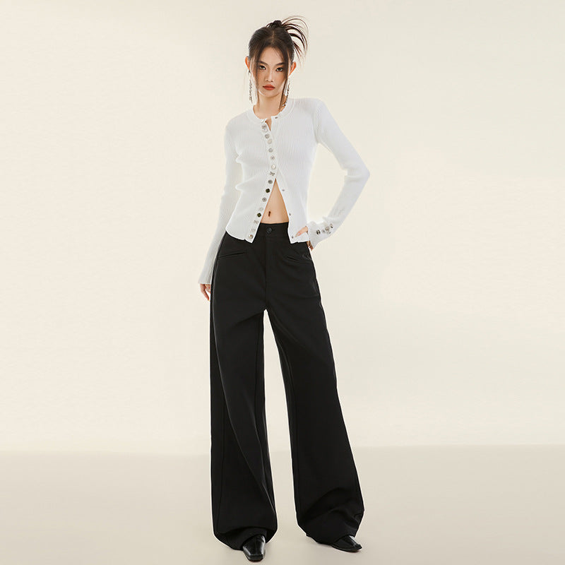 Wide-Leg Suit Pants eprolo