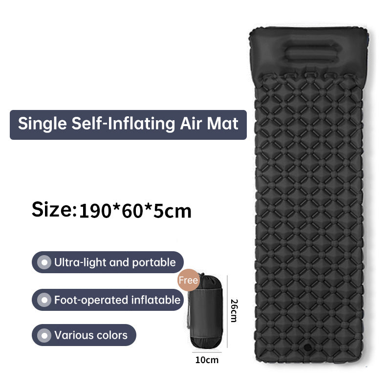 Outdoor double inflatable sleeping pad eprolo