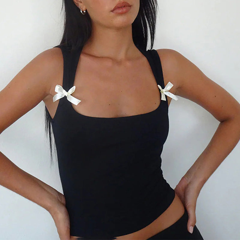 YK Bow Strapless Camisole eprolo