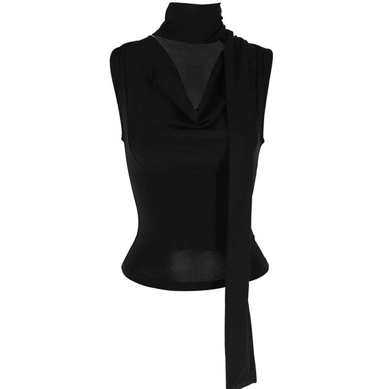 Sleeveless V-Neck' Top eprolo