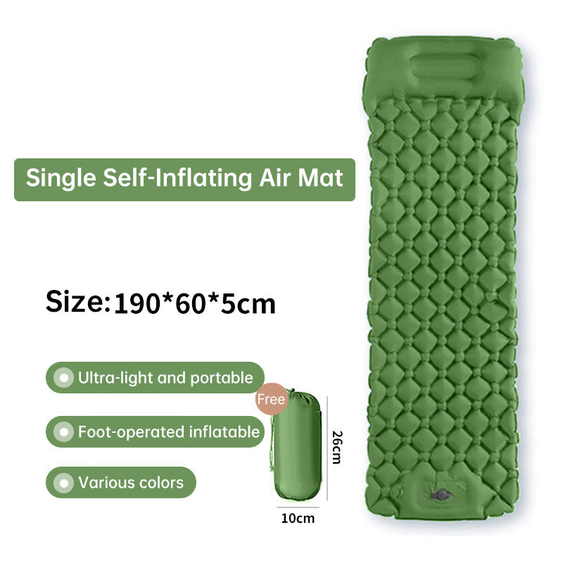 Outdoor double inflatable sleeping pad eprolo