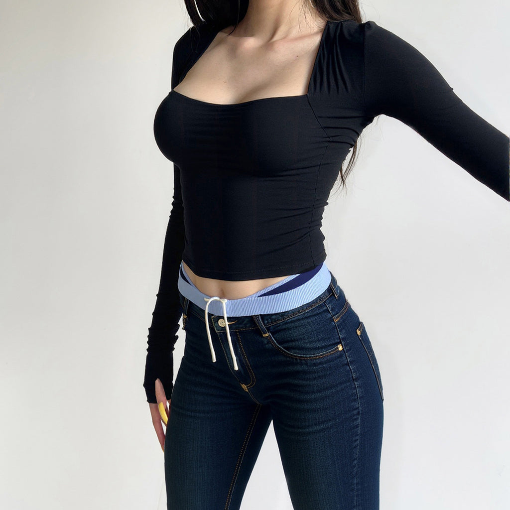 Shoulder Yoga Top