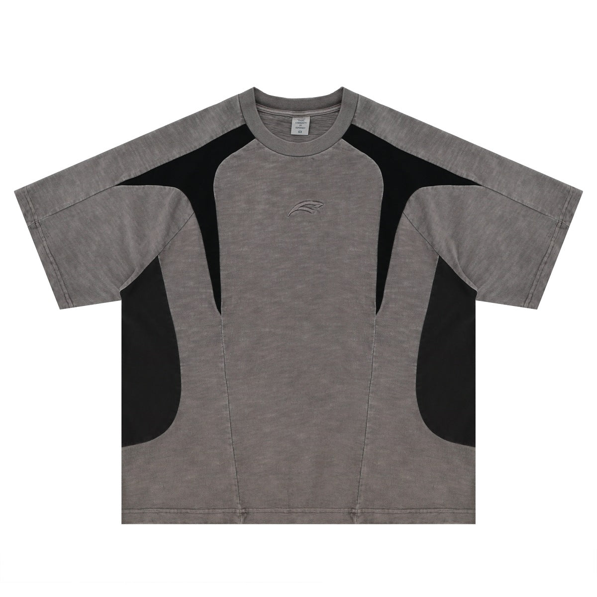 Retro Colorblock Short Sleeve Tee eprolo