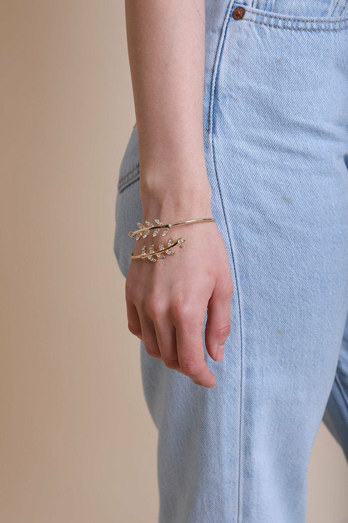 Olive Branch Minimal Bracelet MAEssence